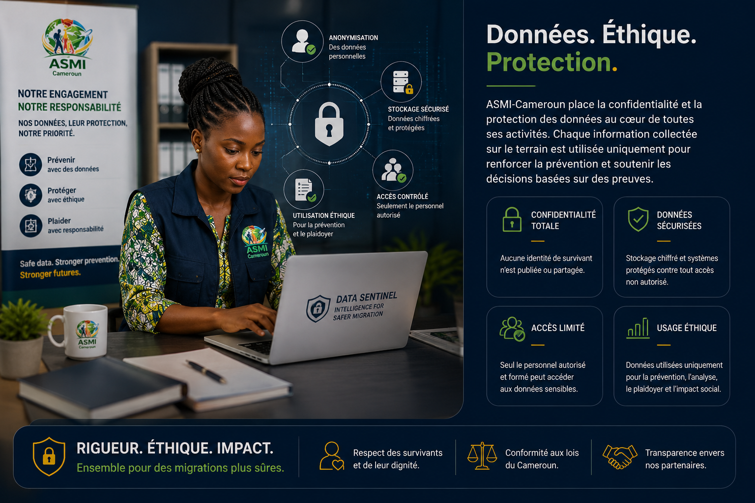 ASMI-Cameroun data ethics, confidentiality and privacy protection